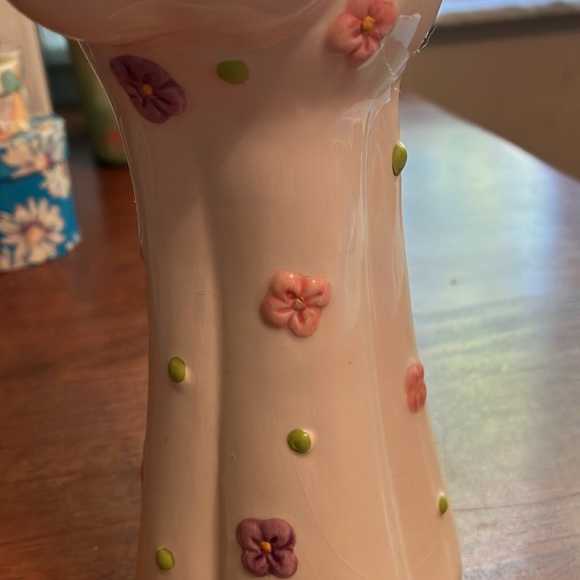 Adorable ceramic bunny ๐ฐ piggy bank from Hobby Lobby, excellent condition! - Picture 3 of 16